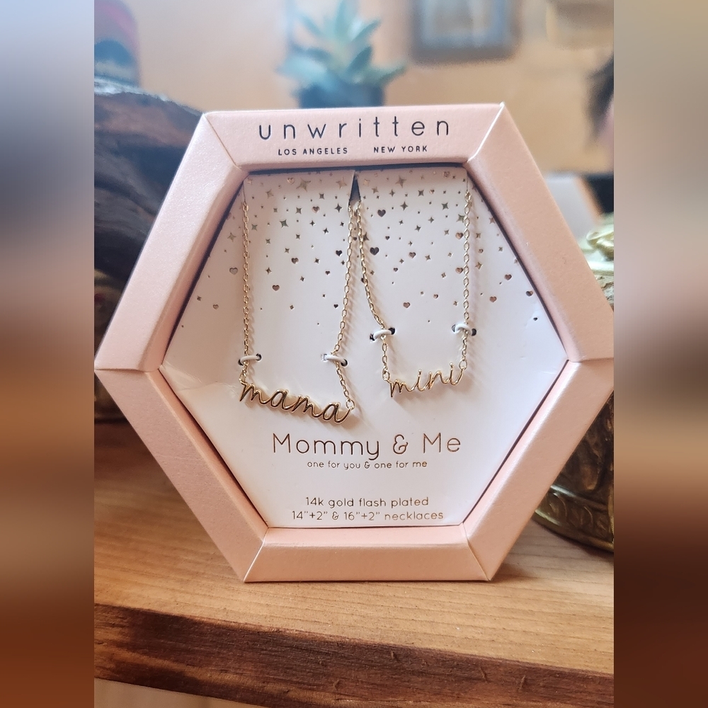 New‎ 14k necklaces Mommy & me - Picture 3 of 4